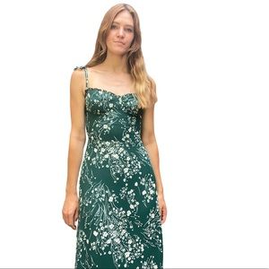 Green Reformation Nikita Dress